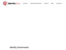 Tablet Screenshot of identitynest.com